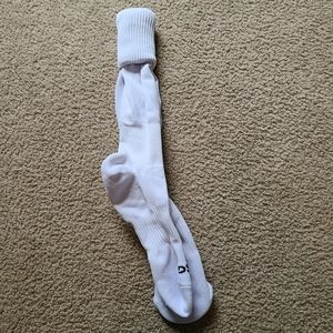 White Softball/Soccer Socks